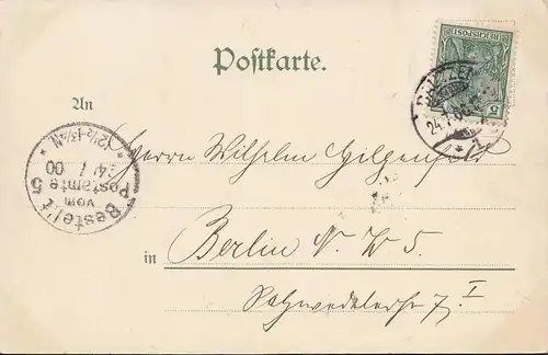 AK Gris de Bautzen, Spreetal, Vue de la ville, couru 1900