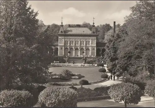 AK Bad Elster, Kurhaus, Kurgarten, couru en 1971