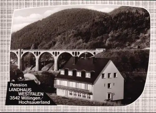 AK Willingen, Pension Landhaus, a couru 1973