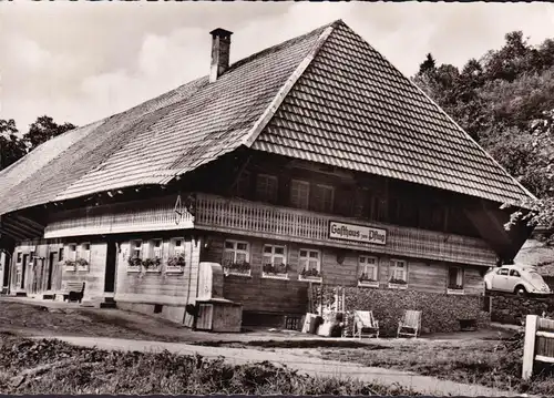 AK Künaberg-Fröhnd, auberge de charrue, couru en 1969