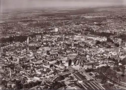 AK Braunswick, vue sur la ville, incurvée