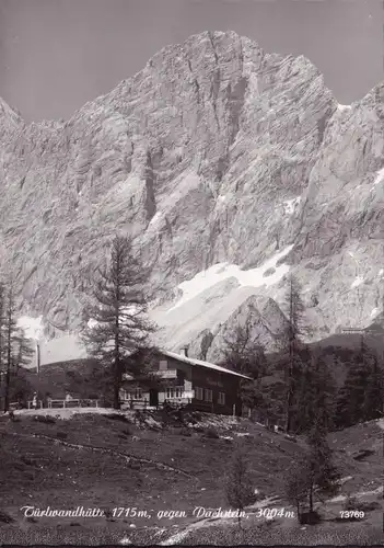 AK Ramsau am Dachstein, Türlwandhütte mit Dachstein, ungelaufen