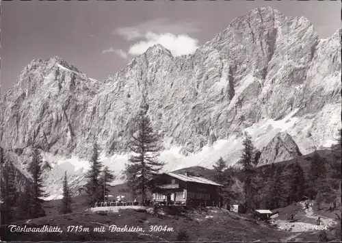 AK Ramsau am Dachstein, Türlwandhütte mit Dachstein, ungelaufen