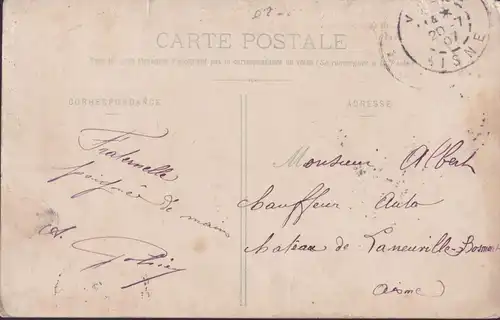 CPA Laon, La Porte d'Ardon, postal envoié 1907