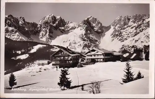 AK Kirchberg in Tirol, Gasthof Meierl, gelaufen 1940