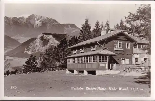 AK Hohe Wand, Wilhelm Eichert Hütte, ungelaufen