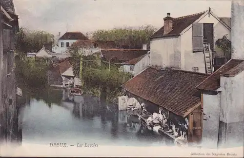 CPA Dreux, Les Lavoirs, ungelaufen