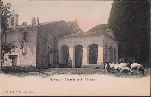 CPA Cannes, Chapelle de St. Cassien, ungelaufen