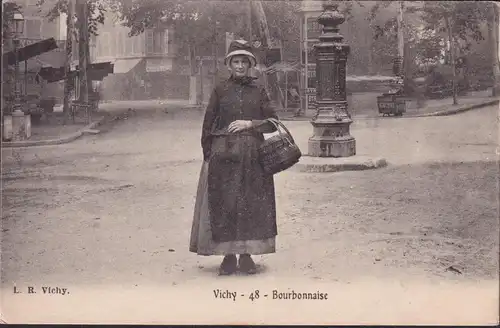CPA Vichy, Bourbonnaise, gelaufen 1907