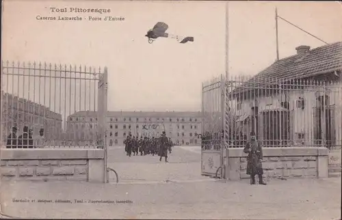 CPA Toul, Caserne Lamarche, Porte d'Entrée, ungelaufen