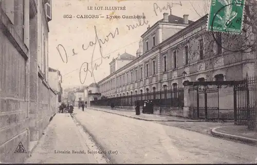 CPA Cahors, Lycée Gambetta, gelaufen