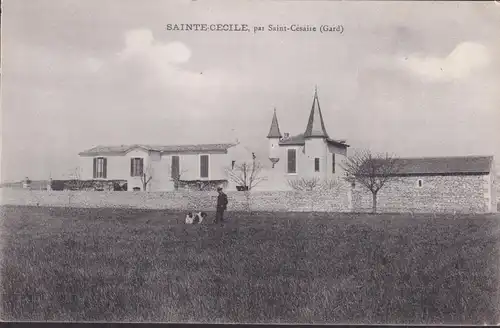 CPA Sainte Cécile, par Saint Césaire, gelaufen 1912