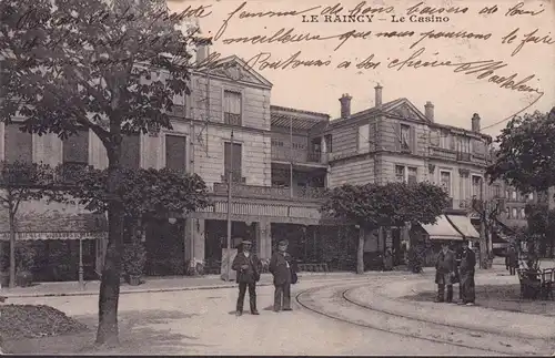 CPA Le Raincy, Le Casino, ungelaufen