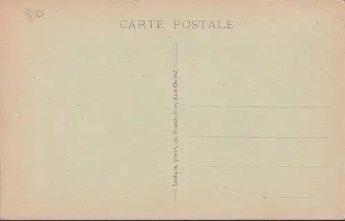 CPA Ault, La Plage, ungelaufen
