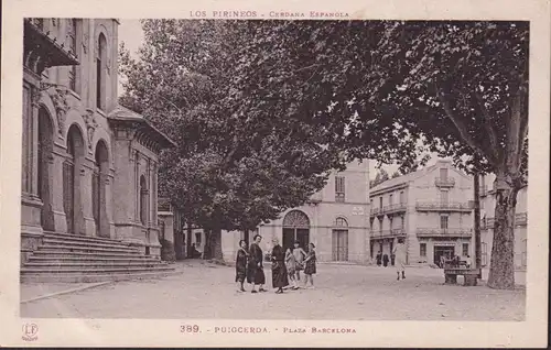 Postal Puigcerdà, Plaza Barcelona, unglaufen