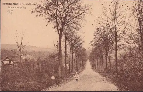 CPA Montfermeil, Route de Chelles, ungelaufen