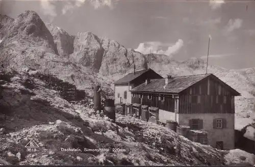 AK Hallstatt, Simonyhütte, Dachstein, Foto AK, ungelaufen