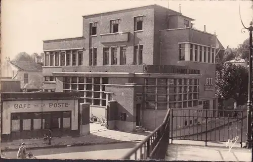 CPA Aulnay sous Bois, La Poste, Cafe de la Poste, ungelaufen