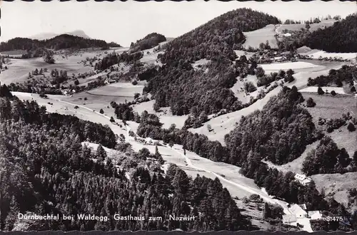 AK Dürnbachtal bei Waldegg, Gasthaus zum Nazwirt, gelaufen 1973