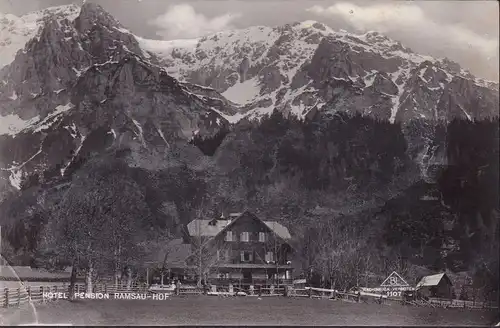 AK Ramsau, Hotel und Pension Ramsau Hof, gelaufen 193?