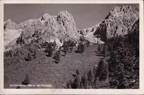 AK Ramsau, cottage avec Törlspitze, couru en 1939