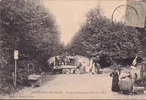 CPA Clichy sous Bois, Entrée du Pélerinage, gelaufen