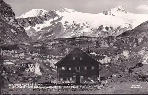 AK Busshütte avec grand venediger, Rainerhorn, couru en 1971