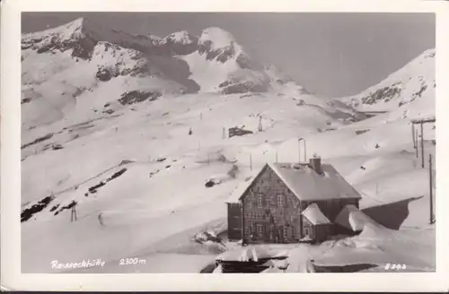 AK Reisseckhütte im Winter, gelaufen 1962