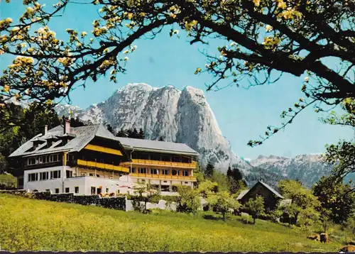 AK Grundlsee, Gästehaus und Pension Backenstein, gelaufen, gelaufen 1974