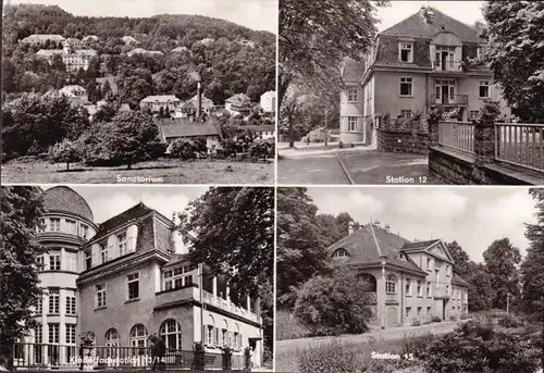 AK Bad Gottleuba, Kliniksanatorium, Stationen, Kinderfachstation, gelaufen 1977