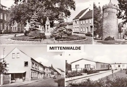 AK centrenwalde, marché du sel, porte de ville, établissement pour enfants Pays des enfants, couru 1984