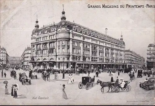 CPA Paris, Grands Magasins du Printemps, Vue Générale, ungelaufen
