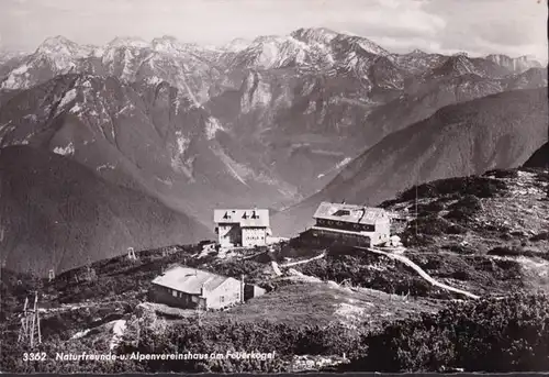 AK Ebensee, Alpenvereinshaus am Feuerkogel, gelaufen