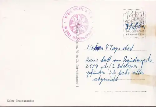 AK St. Lorenzen, Hochweißsteinhaus, Karnische Alpen, ungelaufen