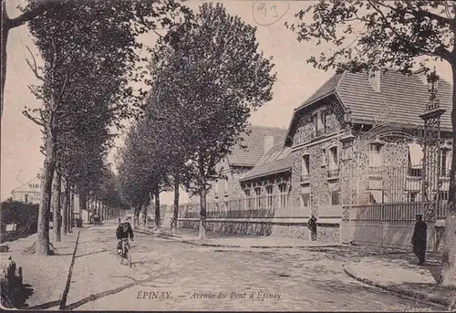 CPA Épinay, Avenue du Pont d'Épiney