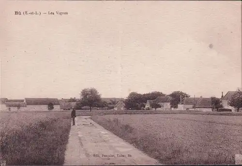 CPA Bû, Les Vignes, non rouvertes