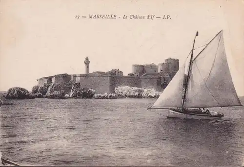 CPA Marseille, Le Château d If, ungelaufen