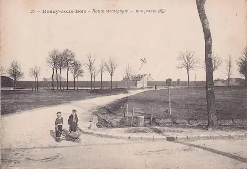 Rosny sous Bois, Route stratégique.