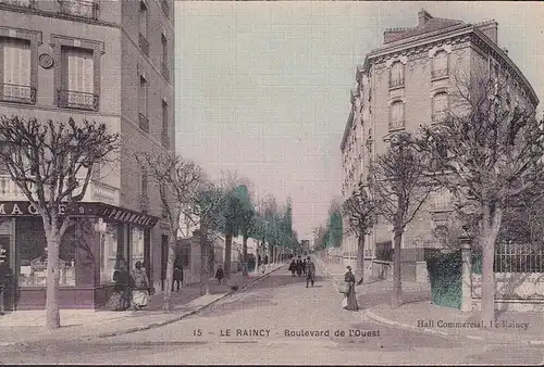 CPA Le Raincy, Boulevard de l Quest, Pharmacie, non rouverte