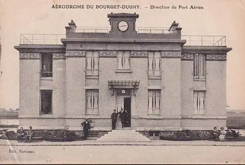 CPA Le Bourget Dugny, Aerodrome, Dircetion du Port Aerien, ungelaufen