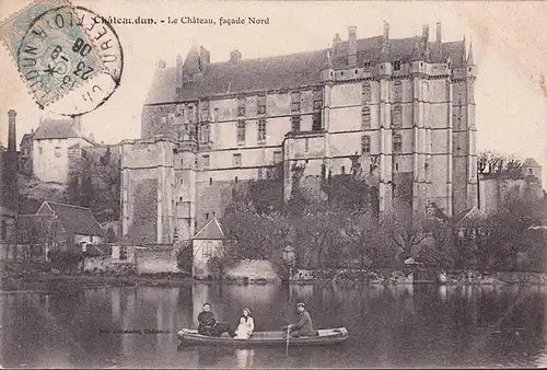 CPA Chateaudun, Le Chatain, face Nord, couru en 1906