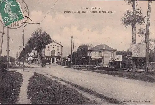 CPA Montfermeil, Pointe des Sept. Iles, Plateau de Montfermeil, gelaufen