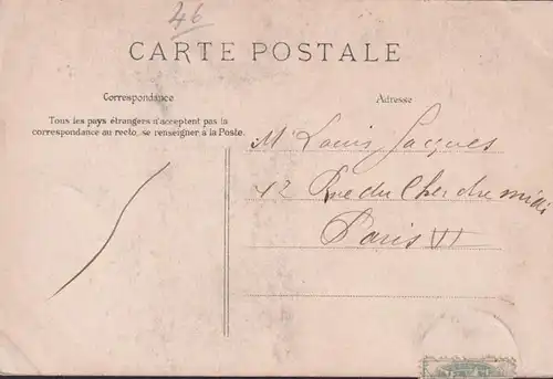 CPA Rocamadour, Porte Est, gelaufen 190?