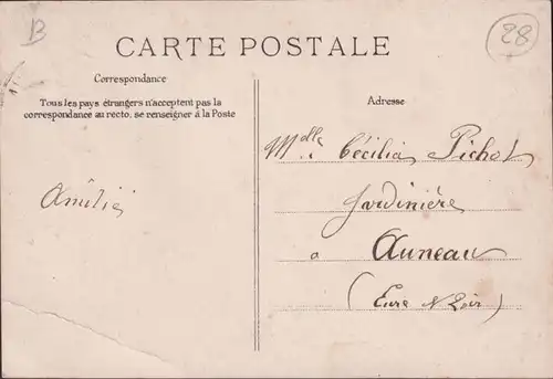 CPA La Barricade Tournee, 18 Octobre 1870, Defence de Chateaudun, couru