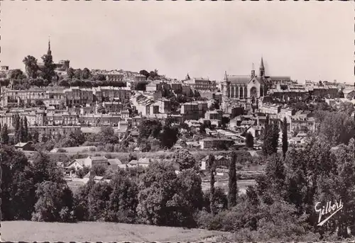 CP Angouleme, Panorama, Versant Sud, gelaufen