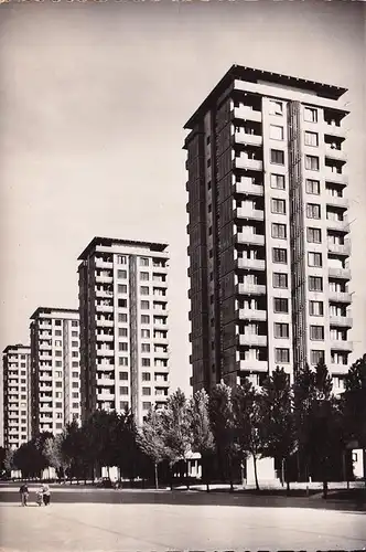 CPA Drancy, Les Gratte Ciel, couru en 1956