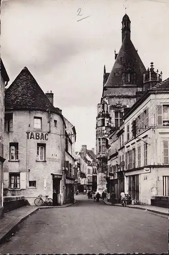 CPA Dreaux, La Tour Hennequin et l Ancien, Tabac a la Tourelle, gelaufen