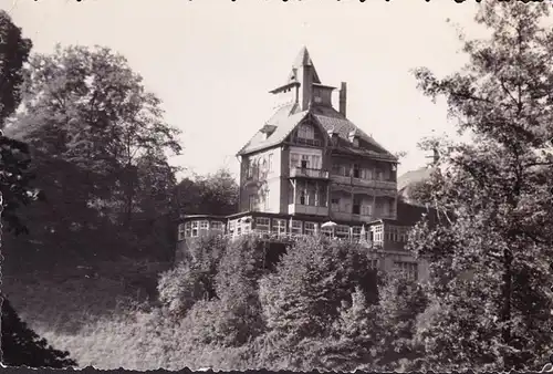 AK Schwarzburg, HO Gaststätte Schwarzaburg, gelaufen 1965