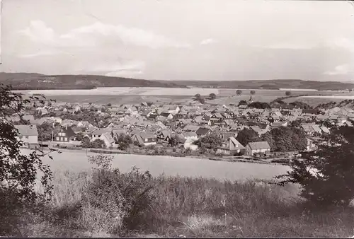 AK Geschwenda, Panoramaansicht, gelaufen 1964