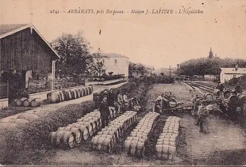 CPA Arbanats pres Bordeaux, Maison J. Lafitte, L Expedition, ungelaufen